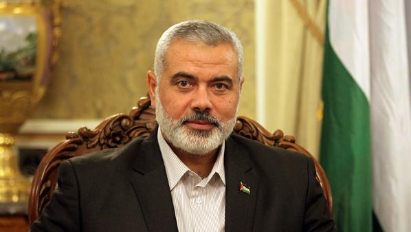 Ismail Haniya, Palestinian Hamas premier of Gaza, attends a meeting in Tehran during an official visit to Iran on February 10, 2012. AFP PHOTO/ATTA KENARE (Photo credit should read ATTA KENARE/AFP/Getty Images)