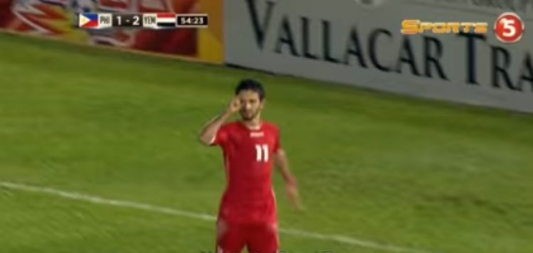 المنتخب اليمني الأول يتعادل مع الفلبين، واللاعب المطري يتضامن مع الطفلة بثينة “فيديو”