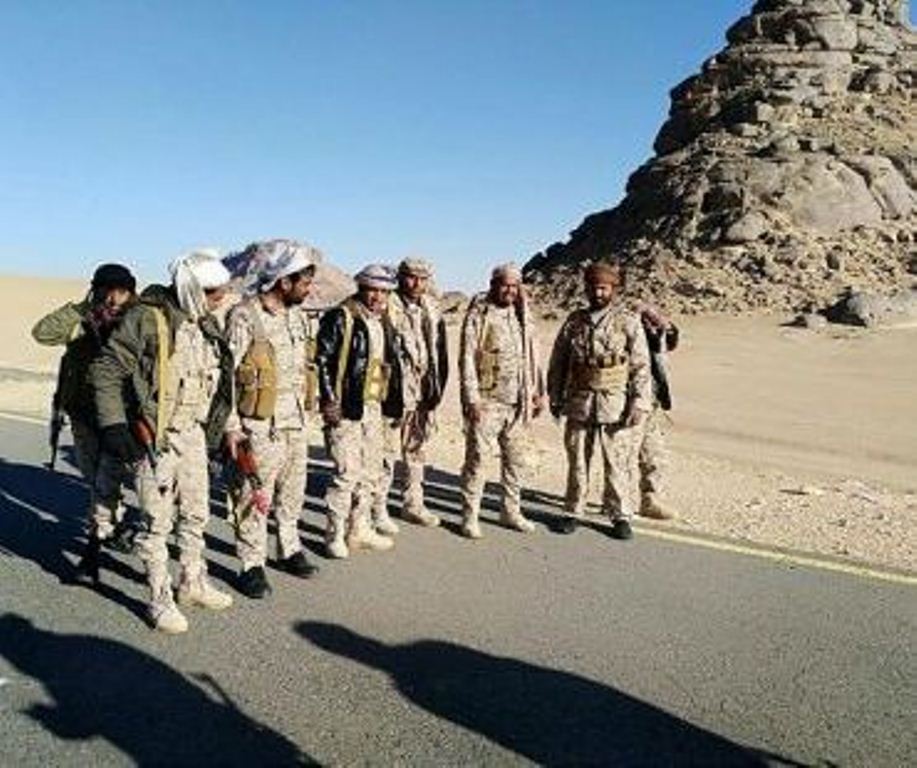 القوات الحكومة تعلن أسر 12 حوثيا بمحافظة الجوف