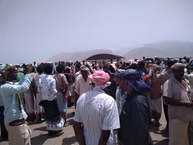 Protests in Socotra against UAE militias