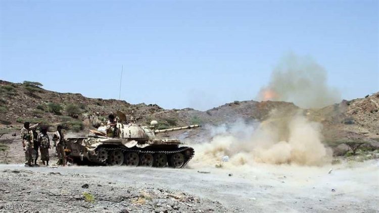 قوات الجيش الوطني تسيطر على مواقع في قعطبة بالضالع بعد معارك عنيفة