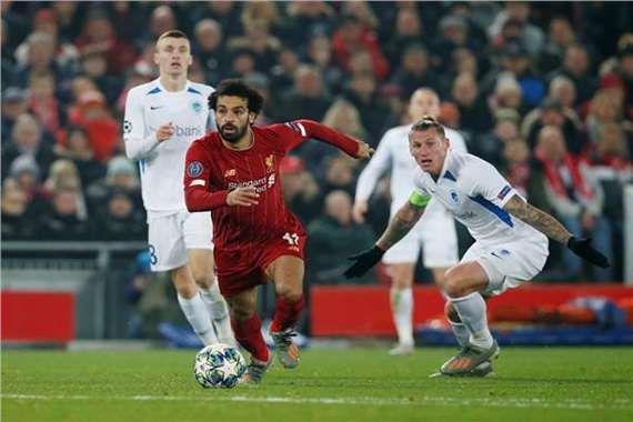 محمد صلاح يتحدث في تصريحات عن فرصه في حصد جائزة الحذاء الذهبي