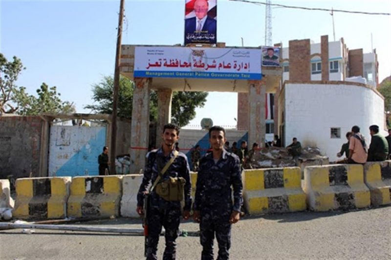 Taiz police starts investigation in the killing of son of leader in 35 brigade