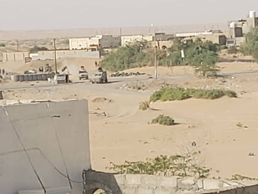 تقدم القوات الحكومية في مديرية عسيلان وسيطرتها على اهم مدينة وسط فرار عناصر المليشيات